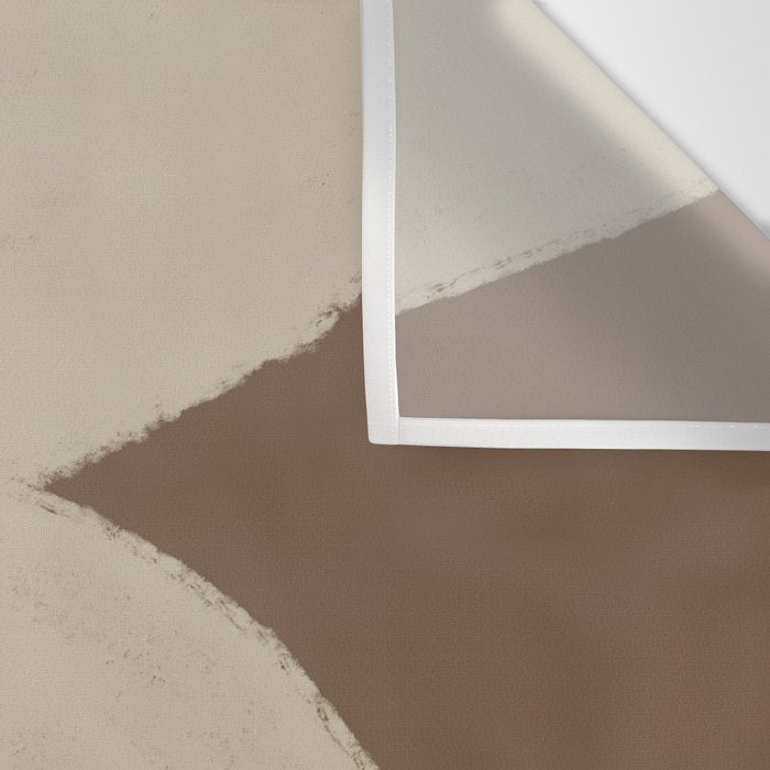 Modern Neutral Shapes Wall Tapestry Gallery Image 3