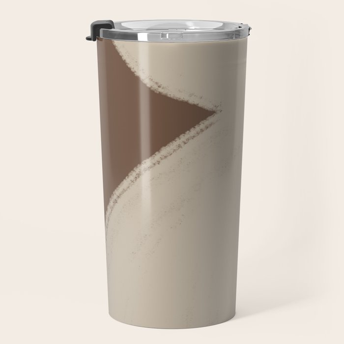 Modern Neutral Shapes Travel Mug Gallery Image 3