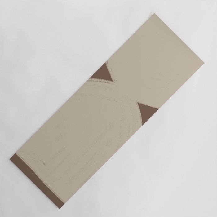 Modern Neutral Shapes Yoga Mat Gallery Image 1