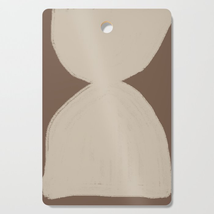 Modern Neutral Shapes Cutting Board Gallery Image 1