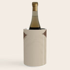 Modern Neutral Shapes Wine Chiller Gallery Image 1