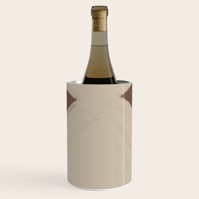 Modern Neutral Shapes Wine Chiller Gallery Image 1