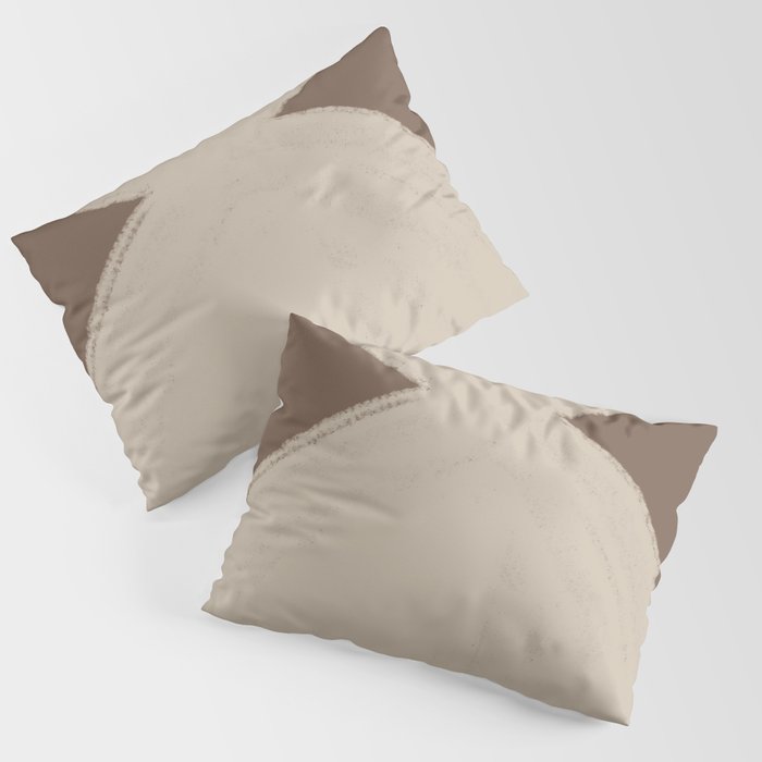 Modern Neutral Shapes Pillow Sham Gallery Image 1