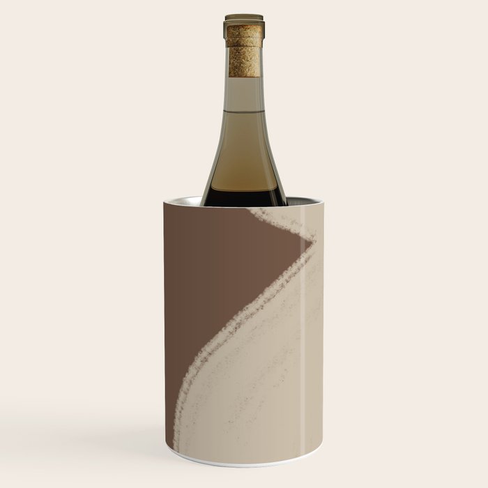 Modern Neutral Shapes Wine Chiller Gallery Image 2