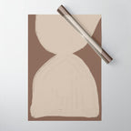 Modern Neutral Shapes Wrapping Paper Gallery Image 1