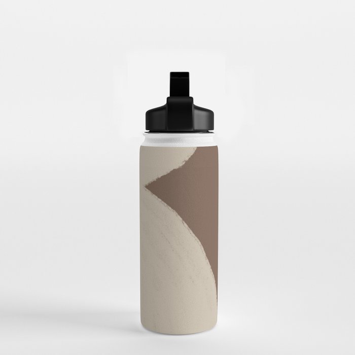 Modern Neutral Shapes Water Bottle Gallery Image 2
