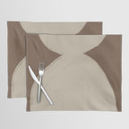 Modern Neutral Shapes Placemat Gallery Image 1
