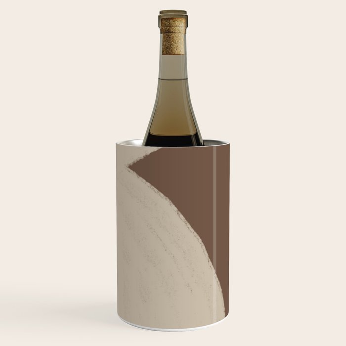 Modern Neutral Shapes Wine Chiller Gallery Image 3