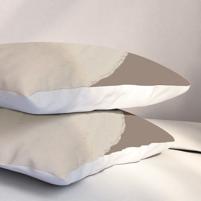 Modern Neutral Shapes Pillow Sham Gallery Image 3