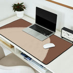Modern Neutral Shapes Desk Mat Gallery Image 2