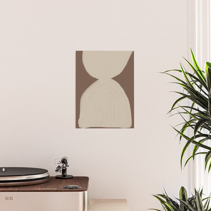 Modern Neutral Shapes Poster Gallery Image 2