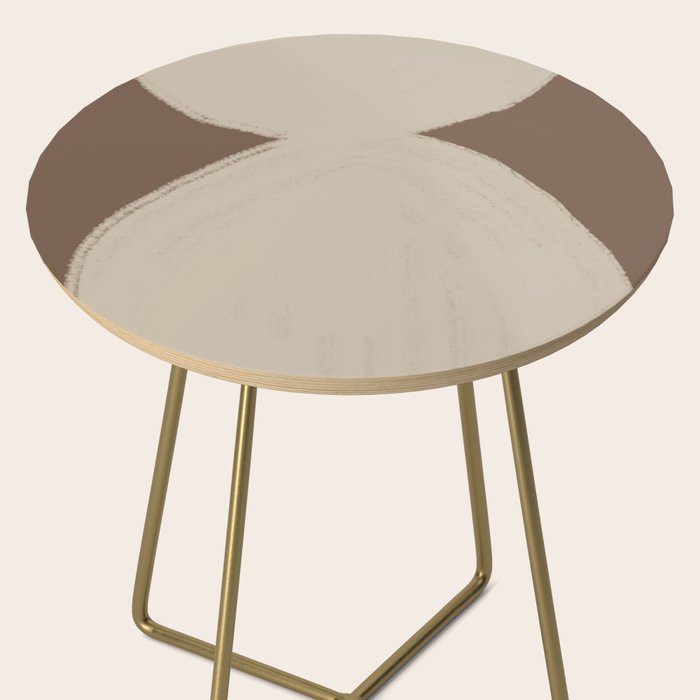 Modern Neutral Shapes Side Table Gallery Image 2