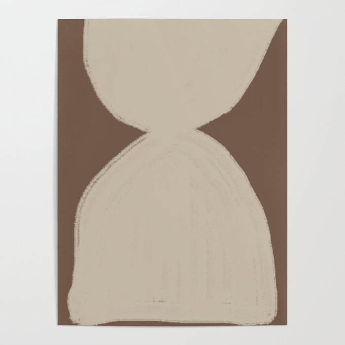 Modern Neutral Shapes Poster Gallery Image 1
