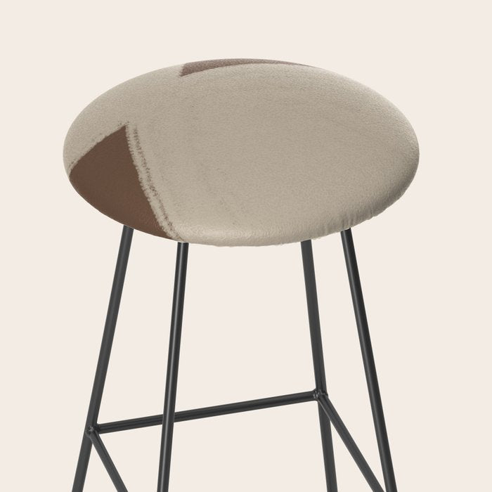 Modern Neutral Shapes Stool Gallery Image 2