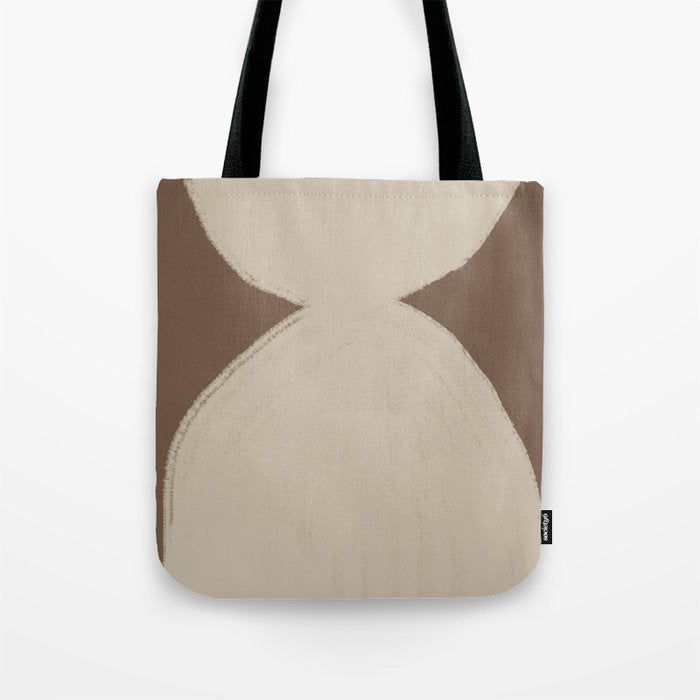 Modern Neutral Shapes Tote Bag Gallery Image 1