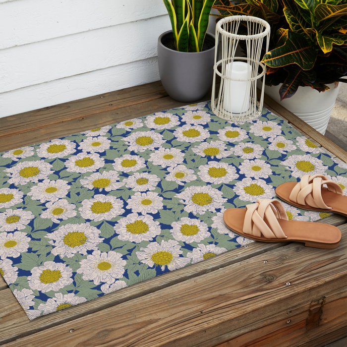 Garden at the Hotel de Sens Outdoor Rug Gallery Image 2