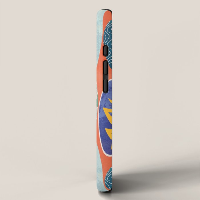 Surfboard orange  iPhone Case Gallery Image 2