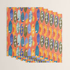 Surfboard orange  Wrapping Paper Gallery Image 3