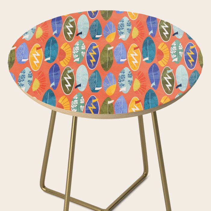 Surfboard orange  Side Table Gallery Image 2