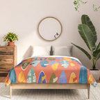 Surfboard orange  Comforter Gallery Image 3