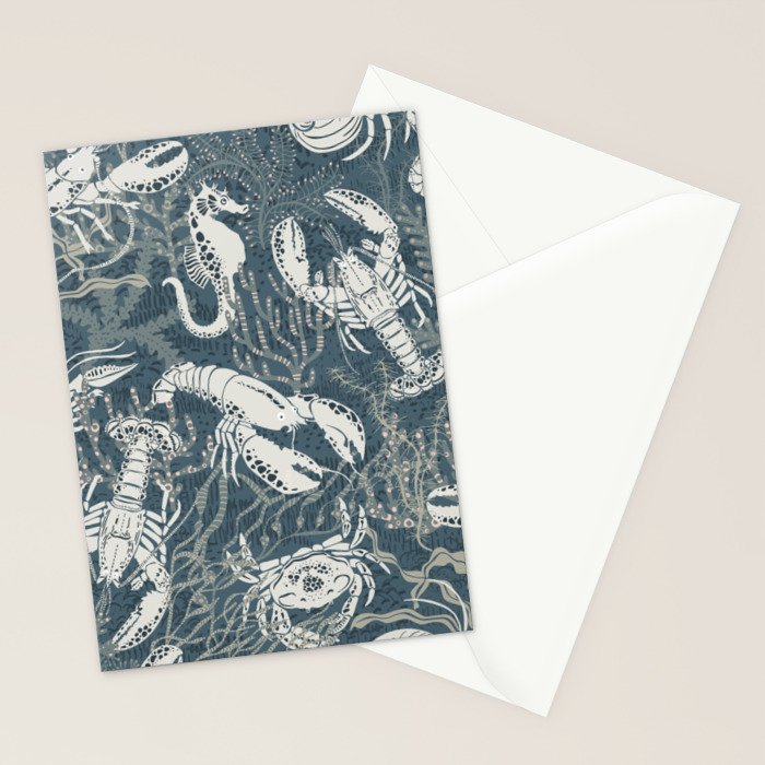 Lobster and friends Stationery Card Gallery Image 2