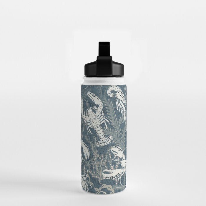 Lobster and friends Water Bottle Gallery Image 2