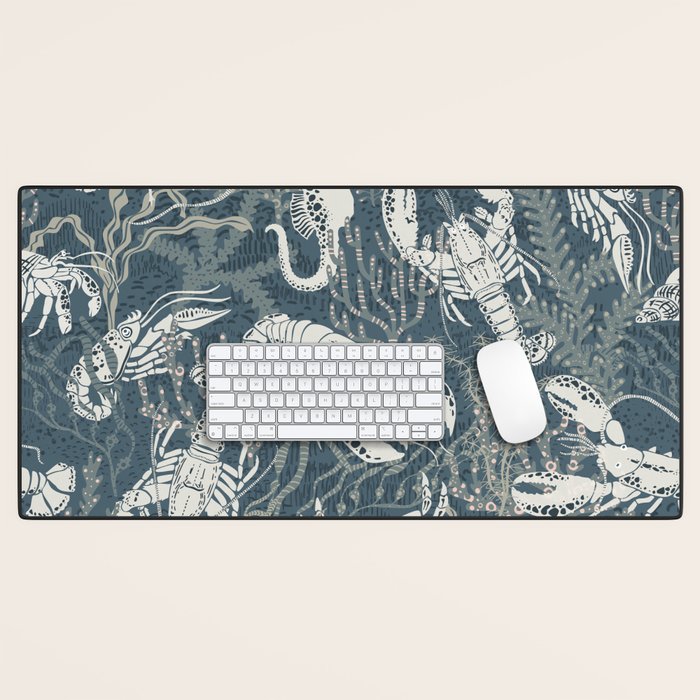 Lobster and friends Desk Mat Gallery Image 1