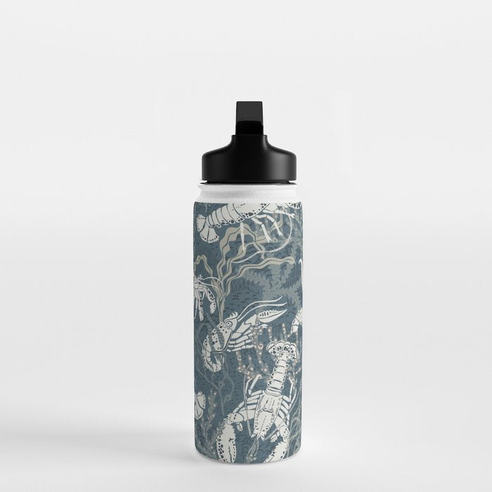 Lobster and friends Water Bottle Gallery Image 3