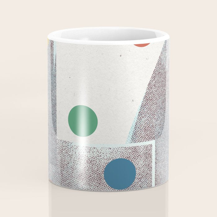 Retro Dots No.2 Coffee Mug Gallery Image 4