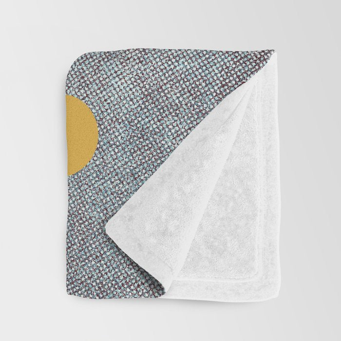 Retro Dots No.2 Throw Blanket Gallery Image 3