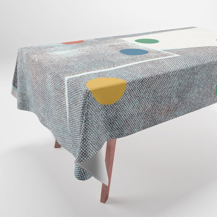 Retro Dots No.2 Tablecloth Gallery Image 1