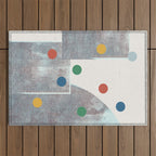 Retro Dots No.2 Outdoor Rug Gallery Image 1