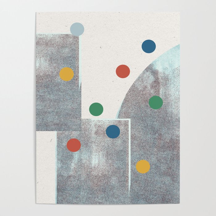 Retro Dots No.2 Poster Gallery Image 4