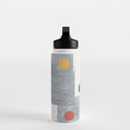 Retro Dots No.2 Water Bottle Gallery Image 3