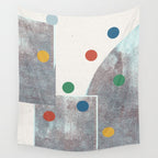 Retro Dots No.2 Wall Tapestry Gallery Image 4