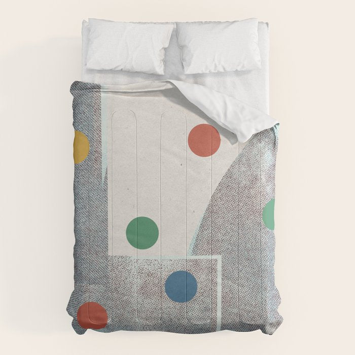 Retro Dots No.2 Comforter Gallery Image 1