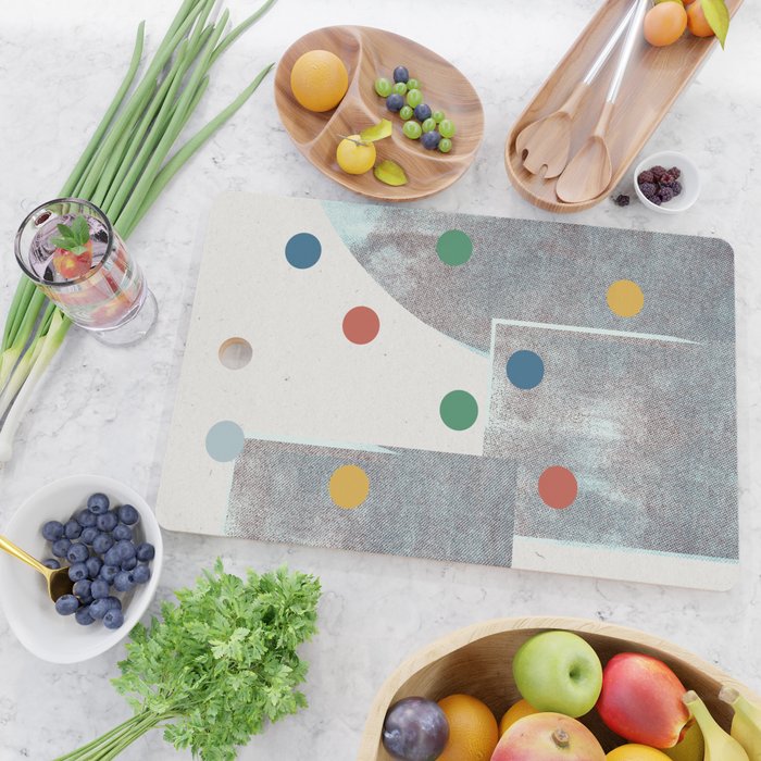 Retro Dots No.2 Cutting Board Gallery Image 2