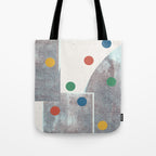 Retro Dots No.2 Tote Bag Gallery Image 1