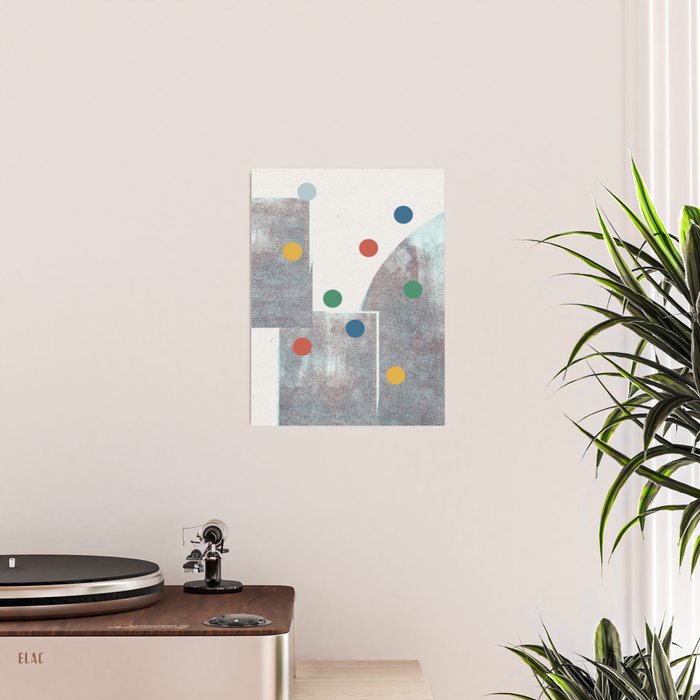 Retro Dots No.2 Poster Gallery Image 2