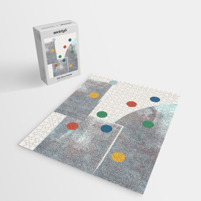 Retro Dots No.2 Jigsaw Puzzle Gallery Image 2