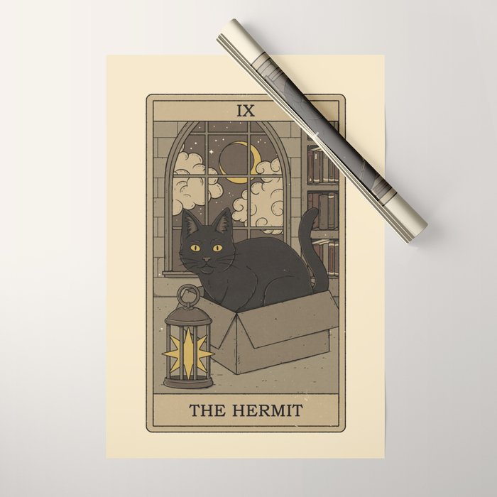 The Hermit Wrapping Paper Gallery Image 1