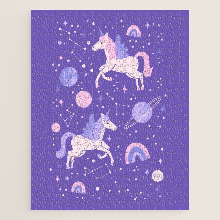 Space Unicorns Jigsaw Puzzle