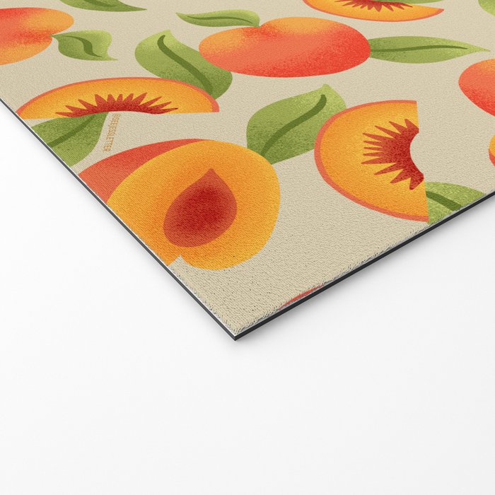 Peach Pattern - Amalfi Coast Cocktails Welcome Mat Gallery Image 2