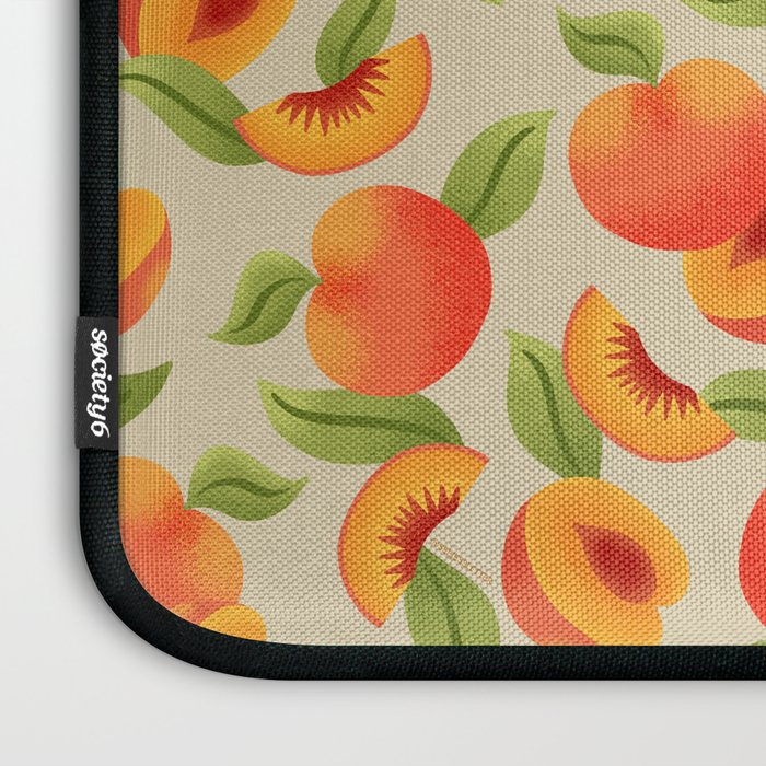Peach Pattern - Amalfi Coast Cocktails Laptop Sleeve Gallery Image 3