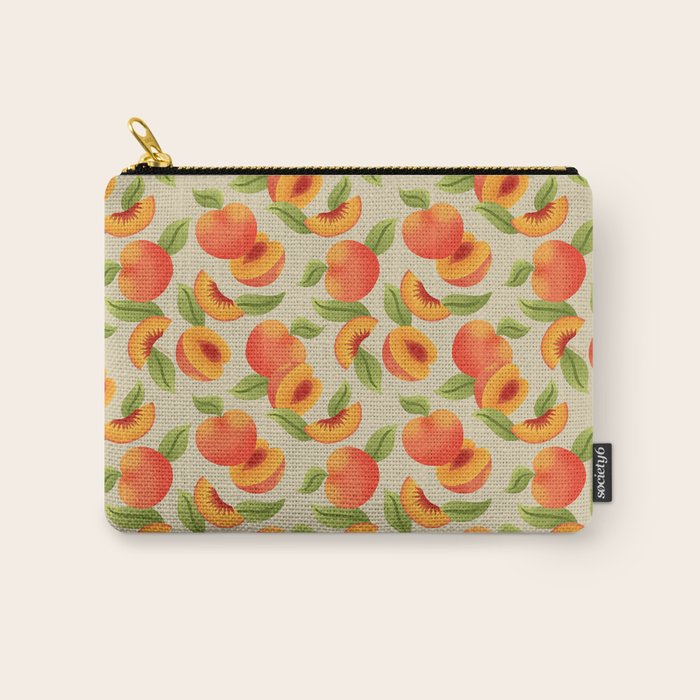 Peach Pattern - Amalfi Coast Cocktails Carry All Pouch Gallery Image 1
