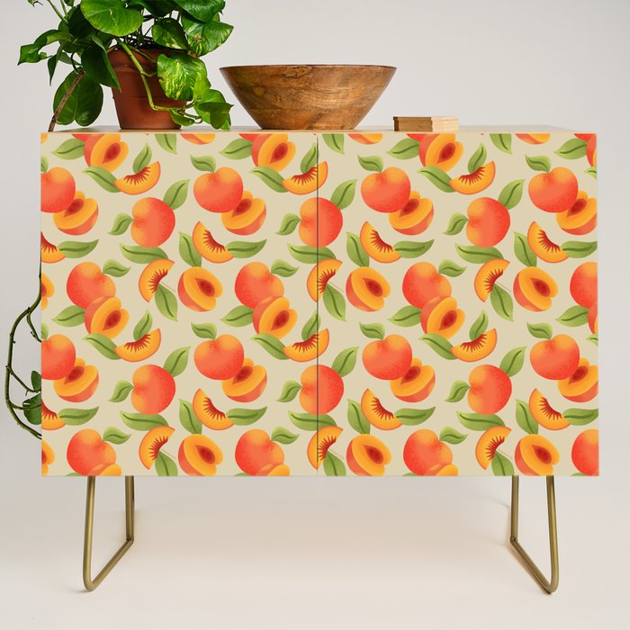 Peach Pattern - Amalfi Coast Cocktails Credenza Gallery Image 1