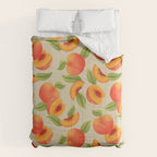 Peach Pattern - Amalfi Coast Cocktails Comforter Gallery Image 6