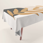 Abstract Art /Minimal Plant 11 Tablecloth Gallery Image 1