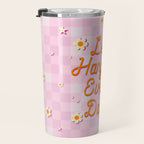 Let's Hang Out Every Daisy - Plant Puns Travel Mug Gallery Image 3