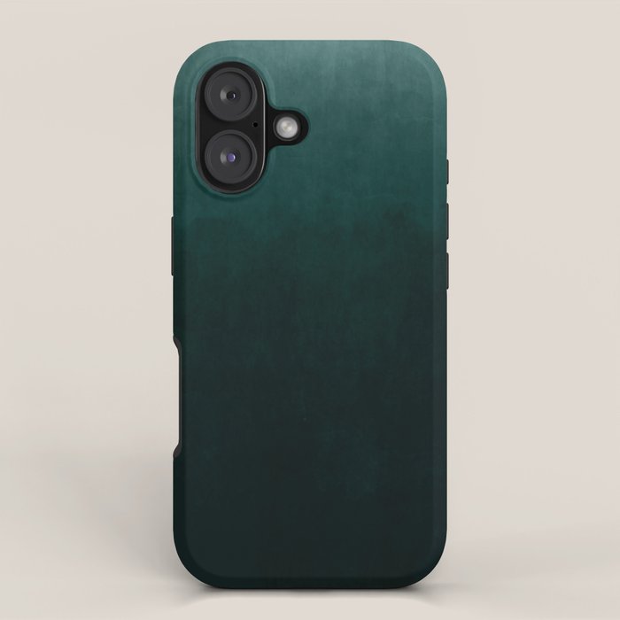 Ombre Emerald iPhone Case Gallery Image 1